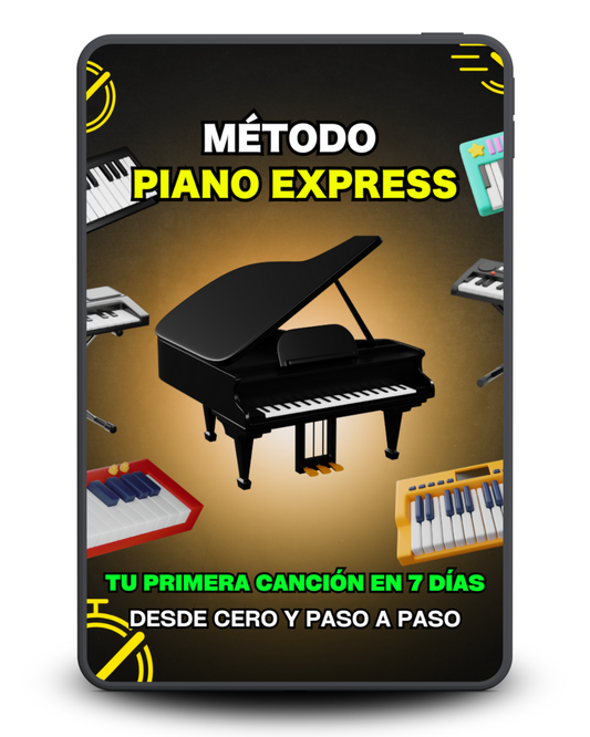 Método Piano Express + 3 BONUS GRATIS